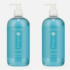 Crabtree & Evelyn LA SOURCE Conditioning Hand Wash Soap 16.9 oz X 2
