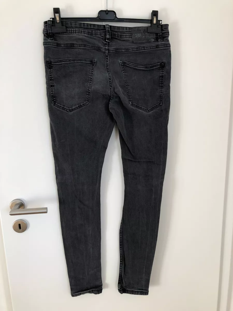 Jeans f r Jugendlichen FSBN schwarz 31 32 Super Skinny eBay