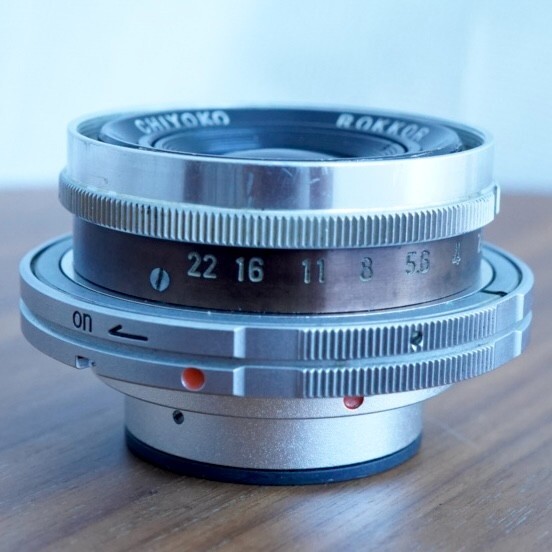 AS IS] Chiyoko Rokkor 5cm F2.8 Lens For Minolta Super A