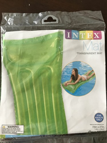 TWO Intex Transparent Inflatable Pool 