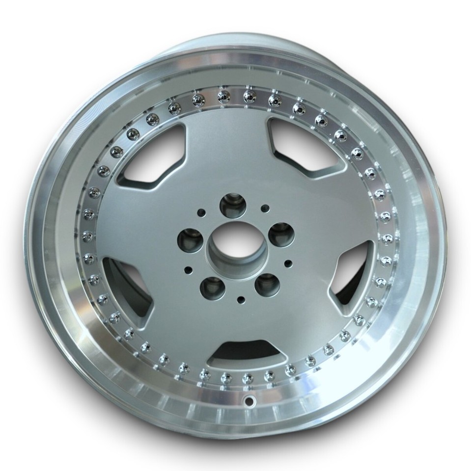 Aero 3 Style Wheels Glossy Silver For Mercedes SL R107 - 1986 8.5x17 ET ...