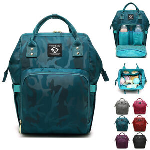 teal baby changing bag