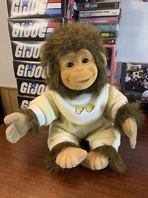 90s HOSUNG モンキー ぬいぐるみ 3体セット Vintage Hosung Baby Monkey 9
