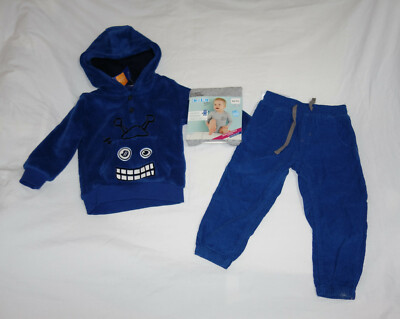 NEW Boys Clothes Bundle Age 12 - 24 Months ROBOT THEME CUTE & GREAT QUALITY