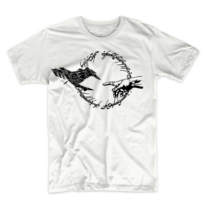 Devine Ring Mortal Sauron Lord of the Rings T-Shirt Hobbit S-3XL 
