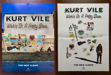KURT VILE Wakin On A Pretty Daze 2-Sided 18x24 Poster PROMOTIONAL Promo Concert