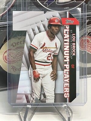 2021 Topps Update Series - Topps Platinum Players Die-Cuts #PDC-68 Lou Brock | eBay 2021 Topps Update Series - Topps Platinum Players Die-Cuts #PDC-68 Lou Brock | eBay