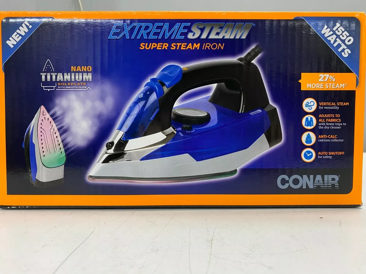 NEW Conair GI100 EXTREME STEAM SUPER STEAM IRON