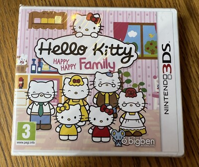 4x HELLO KITTY & FRIENDS ** NEU & SEALED ** Nintendo 3DS Spiel Around The World