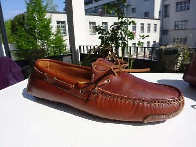 COLE HAAN Herren Schuhe Mokassin Leder Braun Gr.42 (US9) f.Neuw - Bild 1 von 4