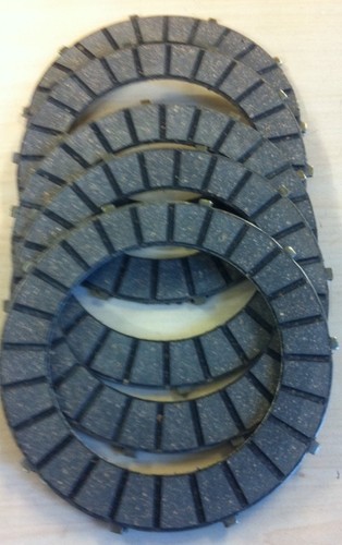 Genuine Surflex Clutch Friction Plates – 6 Italian-Made Plates For BSA A/B & Triumph Twins