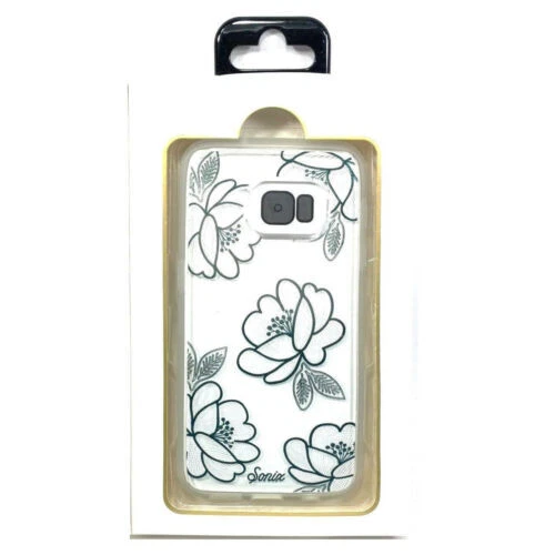Sonix Clear Flower Design Case For SamsungGalaxyS7 CAS LNT FLORETTE SAM GS7 BLU - Image 2 of 4