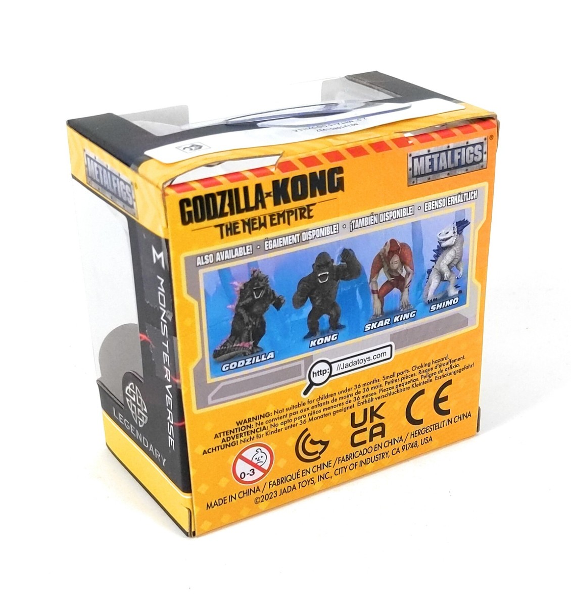 Godzilla X Kong The New Empire Kong Keychain Jada Metalfigs Key