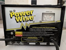 Power Wise 36 Volt EZ-Go Textron Golf Cart Battery Charger. Model# 28115 G01.