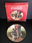 Vtg © 1986 Coca Cola Collector’s Edition Plate The Barefoot Boy 8 1/2” 197/10000