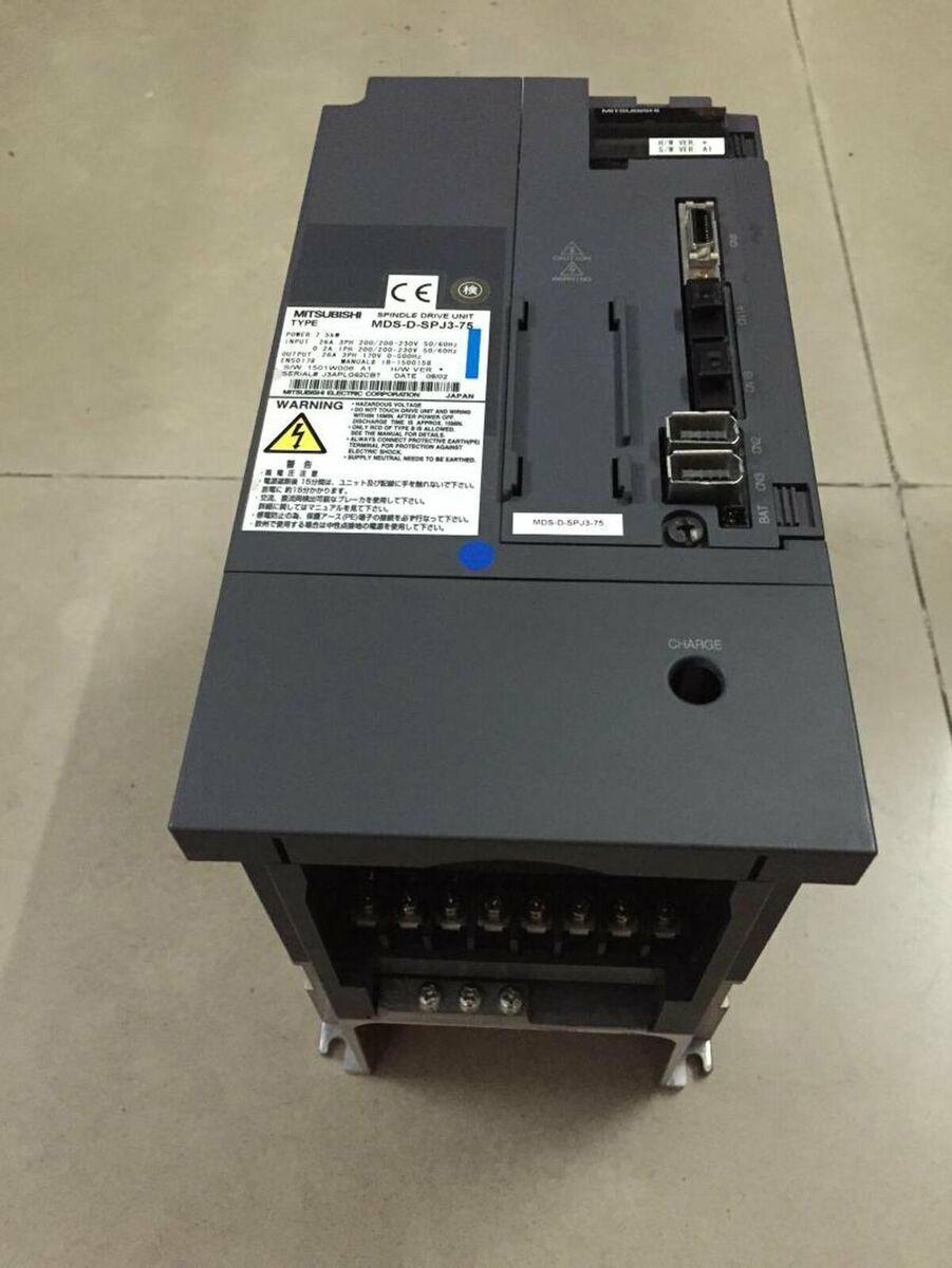 MDS-D-SPJ3-75 Used Mitsubishi spindle drive Free Shipping | eBay MDS-D-SPJ3-75 Used Mitsubishi spindle drive Free Shipping | eBay