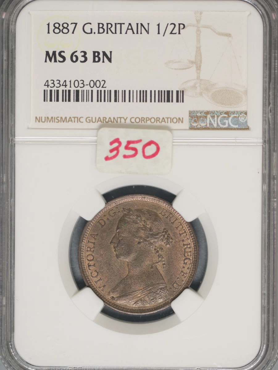 MS 63 Graded 1887 Year UK Coins for sale | eBay