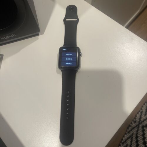 Apple Watch Series 2 42mm Black Band "AS IS" - Picture 1 of 4