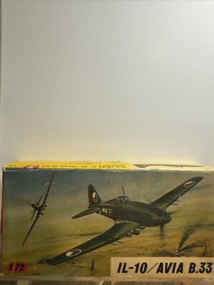 KP Plastikovy Model 1/72 Ilyushin IL-10/Avia B.33 Soviet attack aircraft New
