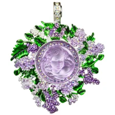 Kirks Folly Lilac Goddess Dream Angel Magnetic Enhancer    Sterling Silvertone