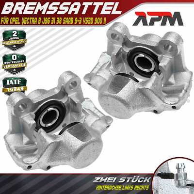 2x Bremssattel Bremszange Hinten Links Rechts Für Opel Vectra C Saab 9-3 9- 3X