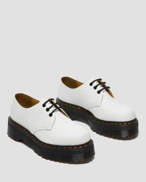 NEW Dr. Martens 1461 SMOOTH LEATHER PLATFORM SHOES Size 8 | eBay display picture 2