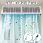 36" Commercial Air Curtain Magnetic Door Switch UL Certified 50 dB(A) Silent