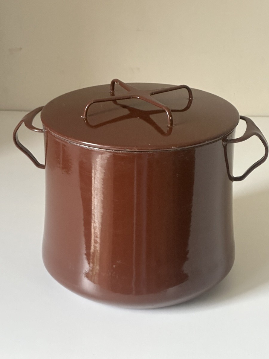 Marmite/cocotte Design Dansk Par Jens Quistgaard – Vintage Années 70, Métal Marron