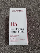 Clarins Everlasting Youth Fluid Illuminating & Firming Foundation - 118