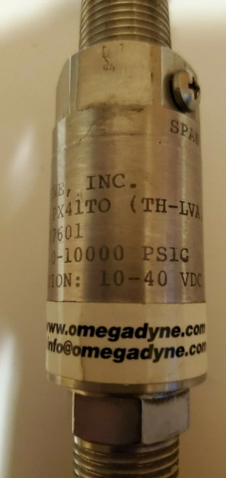 Omegadyne PX41TO (TH-LVA) Pressure Transducer 0-10K PSI - Image 2 of 4