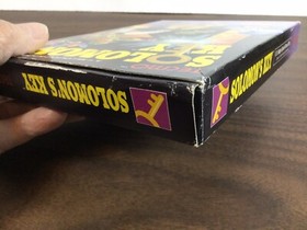 NES SOLOMON&rsquo;S KEY * CIB * Tecmo Manual Box COMPLETE GOOD Personal Collection