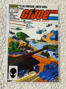 GI JOE ORDER BATTLE 4 Marvel comic book g i | eBay