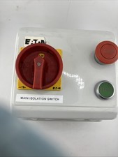EATON TYPE 3R,4X,12,13 EMERGENCY STOP PUSH BUTTON SWITCH IP 67/69K USED &WORKING