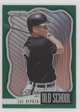 2021 Panini Prizm Old School Green Prizm Cal Ripken Jr Cal Ripken #OS-9 HOF 0r4