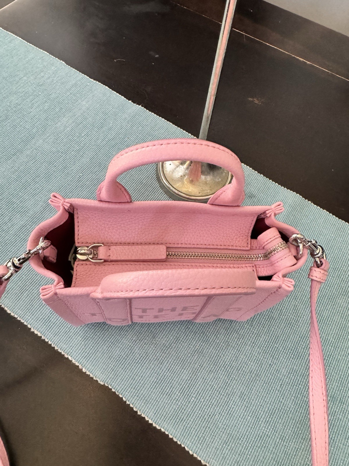 Marc Jacobs The Leather Tote Mini Bag — image 8
