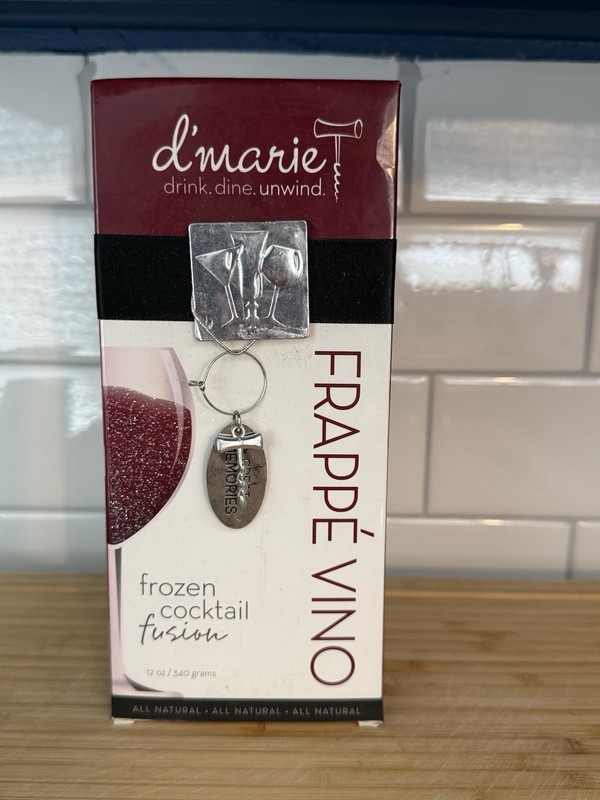 d'marie Frappé Vino Cranberry Frozen Cocktail Mix, Organic All Natural, 12 oz