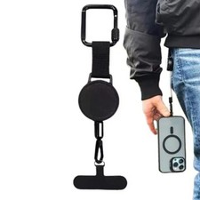 Outdoor Retractable Anti-Theft Phone Lanyard Holder Strap Mobile safety Tether