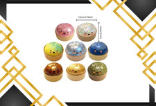 Rare Glitter Dumpling Squishy Toy Mystery Bli...