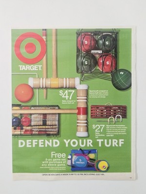Target 1998 Lawn Garden Nintendo PlayStation Advertising Circular 16 Pages