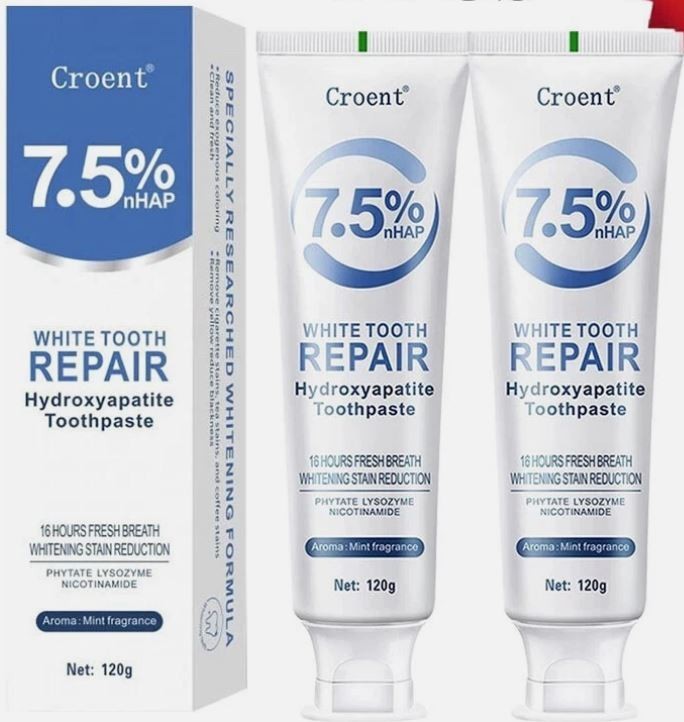 7.5% Hydroxyapatite Toothpaste Remove Yellow Tooth Stains For Sensitive ...