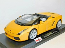 MAISTO Lamborghini Gallardo Spyder Yellow 1/18 Scale Collectable Diecaste Model 
