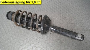 Federbein Vorn Links ( Rostig ) Audi A3 1.8 8L 12 Monate Garantie Sofortversand