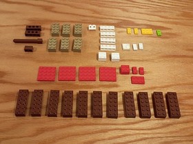 LEGO Minecraft The Iron Golem 21123 Set + Piece from 21114 Farm INCOMPLETE