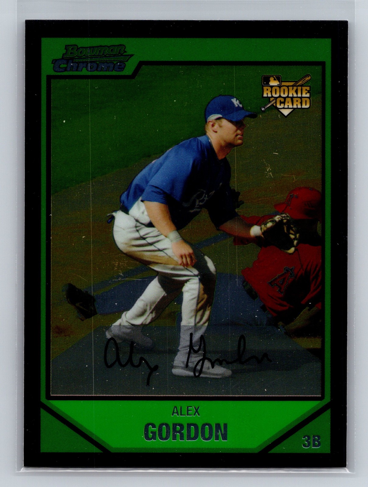 2007 Bowman Chrome Draft ALEX GORDON #BDP15 RC