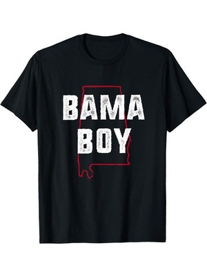 Bama Boy - Alabama native T-Shirt Men's T-shirt Funny pattern, Casual and c