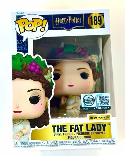 Funko Pop! Harry Potter The Fat Lady #189 with Protector NEW IN HAND LE 3500 🔥