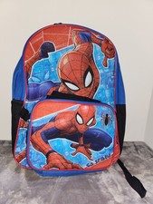Spider-Man 16" Backpack and Detachable Lunch Bag Set
