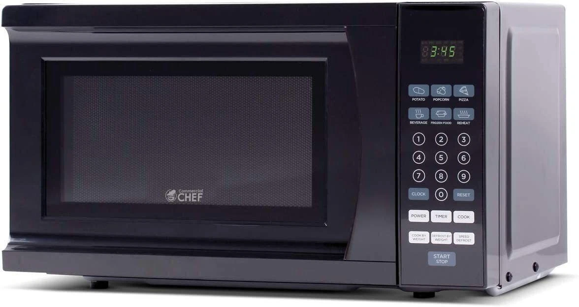 Countertop Microwave 0.7 Cubic Feet Counter-top Oven for Home Office Dorm, Black