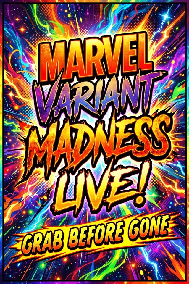 "🚨🔥 MARVEL VARIANT MADNESS LIVE! Grab Before Gone 🔥🚨"