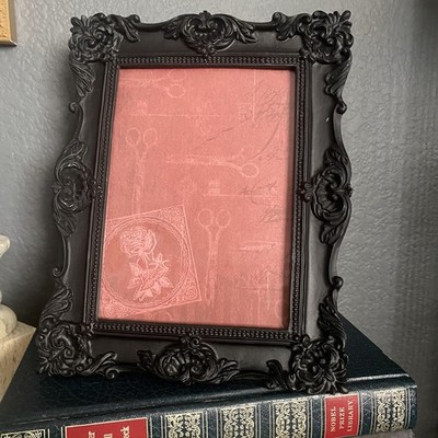 Ornate Black Gothic Victorian Style Picture Frame 5X7